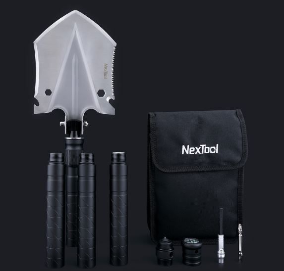 Многофункциональная лопата Nextool Shovel 50 см (Black) - 2