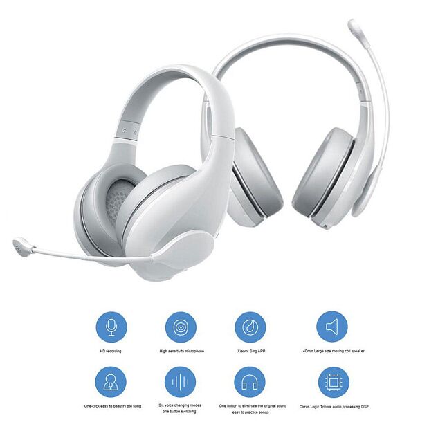 Проводные наушники Mijia Headset K Song (White/Белый) - 7