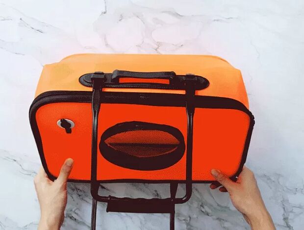 Рыболовное ведро Yeux Outdoor Foldable Fishing Bucket YTDS2210 22L (Orange) - 6