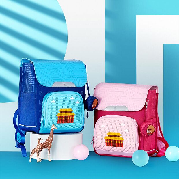 Xiao Xun Children's Insufficient Positioning Schoolbag Regular Version (Blue) - 1