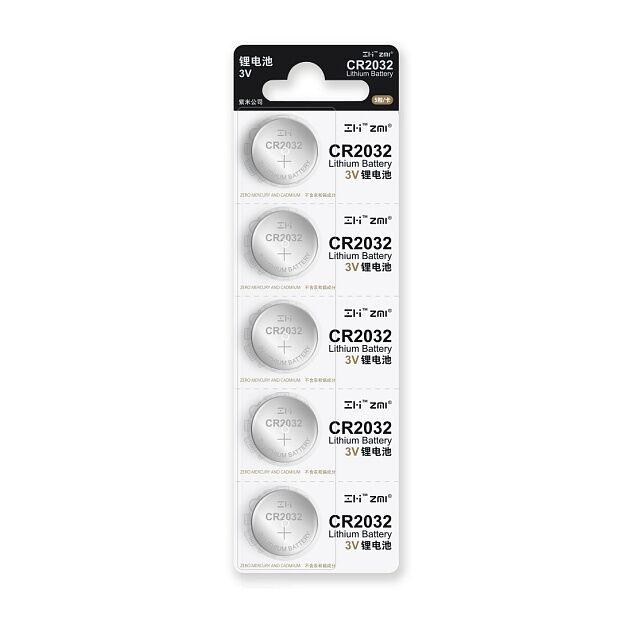 Кнопка ZMI батарея 5 таблеток в CR2032 - 3