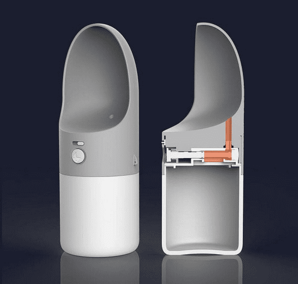 Конструкция поилки для животных Xiaomi moestar ROCKET accompanying cup pet cartridge