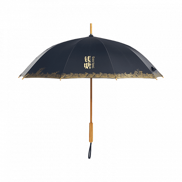 Xiaomi Sky Rain Original Couple Umbrella This Palace Section Regular Section (Black) - 1